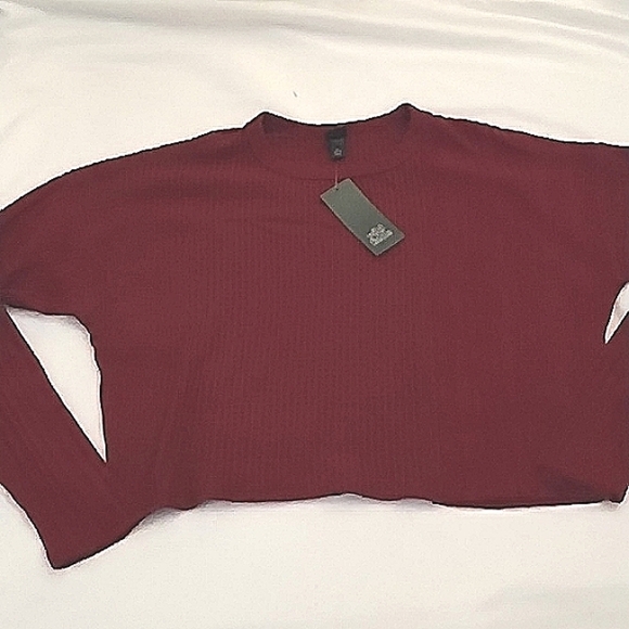 NWT Wild Fable Crop Sweater Top SzM - Picture 1 of 4
